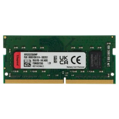 Оперативная память Kingston KVR32S22S8/8WP ValueRAM, 8 ГБ, Green