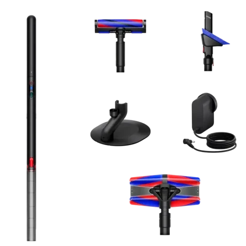 Вертикальный Пылесос Dyson PencilVac Fluffycones, Черный