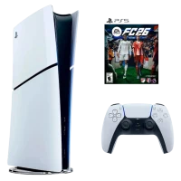 Игровая приставка SONY PlayStation 5 Slim Digital Edition +FC26, 825 Гб, Белый