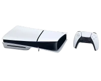 Consolă pentru jocuri Sony PlayStation 5 Slim Disc Edition+Fortnite Flowering Chaos, Alb 3