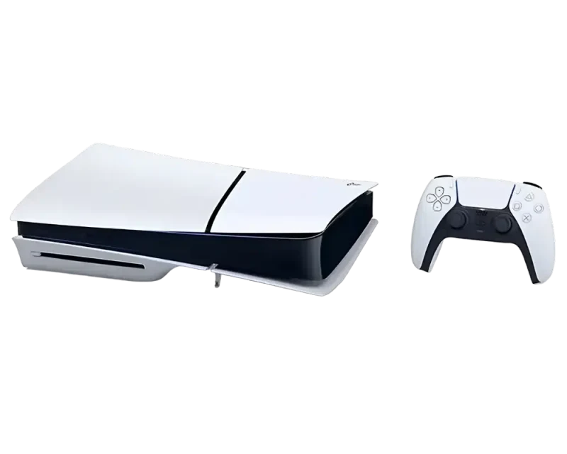 Consolă pentru jocuri Sony PlayStation 5 Slim Disc Edition+Fortnite Flowering Chaos, Alb 3