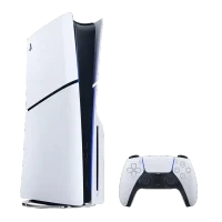 Consolă pentru jocuri Sony PlayStation 5 Slim Disc Edition+Fortnite Flowering Chaos, Alb 2