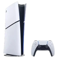 Consolă pentru jocuri SONY PlayStation 5 Slim Digital Edition+Fortnite Flowering Chaos, Alb 2