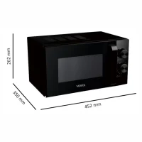 Микроволновая печь Vesta MWOW-M2007/BL, Black 2