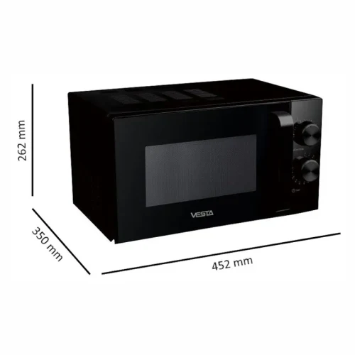 Cuptor cu microunde Vesta MWOW-M2007/BL, Black
