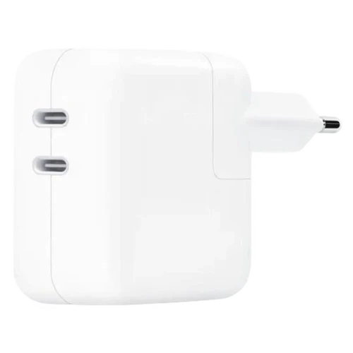 Зарядное устройство Apple 35W, 2x USB‑C, 35Вт, Белый