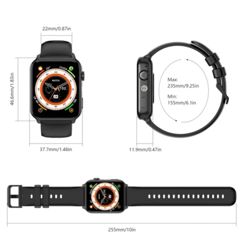 Смарт-часы Blackview Watch R30 Max, Black