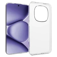 Silicon case for Xiaomi Redmi Note 15 Pro+ 5G Transparent