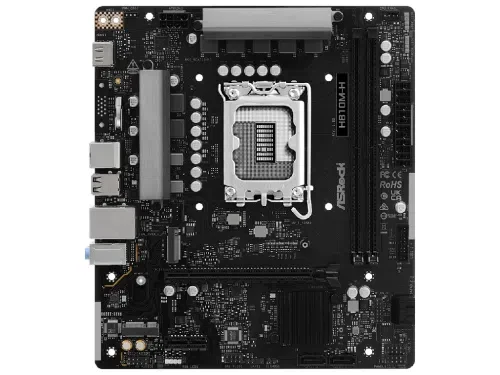 Placă de bază ASRock H810M-H, Black