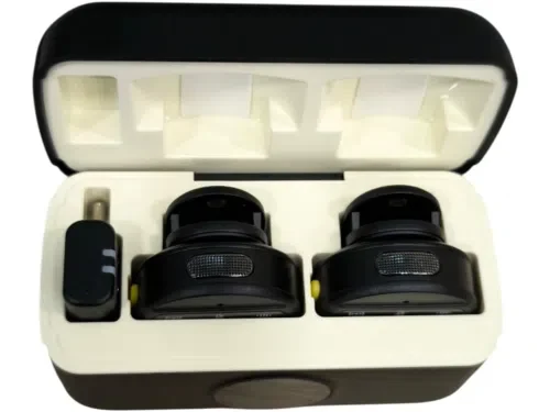 Microfoane wireless Hoco L22, Black 3
