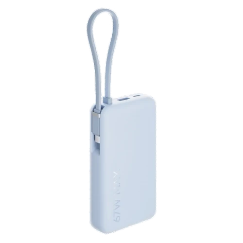 Внешний аккумулятор Xiaomi 10000mAh 67W Integrated Cable, Ice Blue
