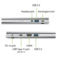 Ноутбук 15.6" Acer Aspire Go 15 AG15-31P-342L, Silver 5