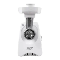 Mașină de tocat carne Zelmer ZMM5801P, Alb 3