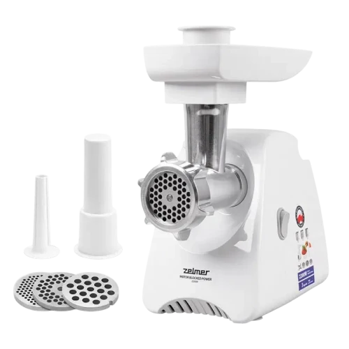 Мясорубка Zelmer ZMM5801P, Белый