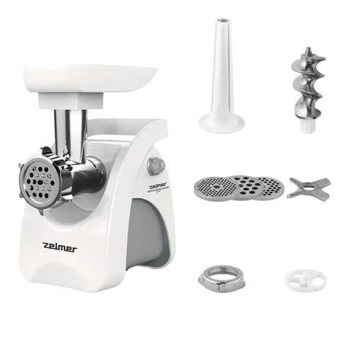 Мясорубка Zelmer ZMM9801B, Белый