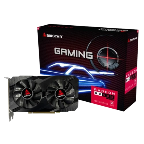 Placa video BIOSTAR Gaming Radeon RX 580, Negru