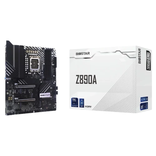 Материнская плата BIOSTAR Z890AX-E PRO, Black