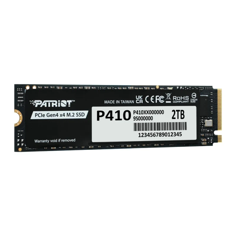 Накопитель SSD Patriot P410, 2 ТБ, Черный 2