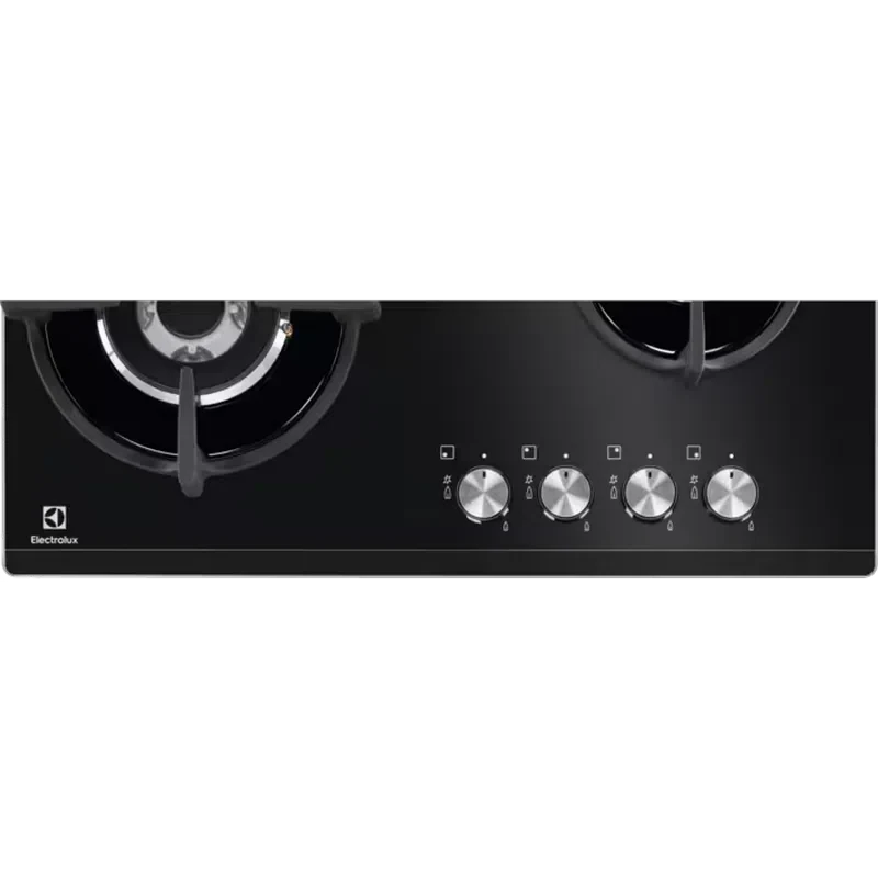 Газовая варочная панель Electrolux KGG6437K, Черный 2