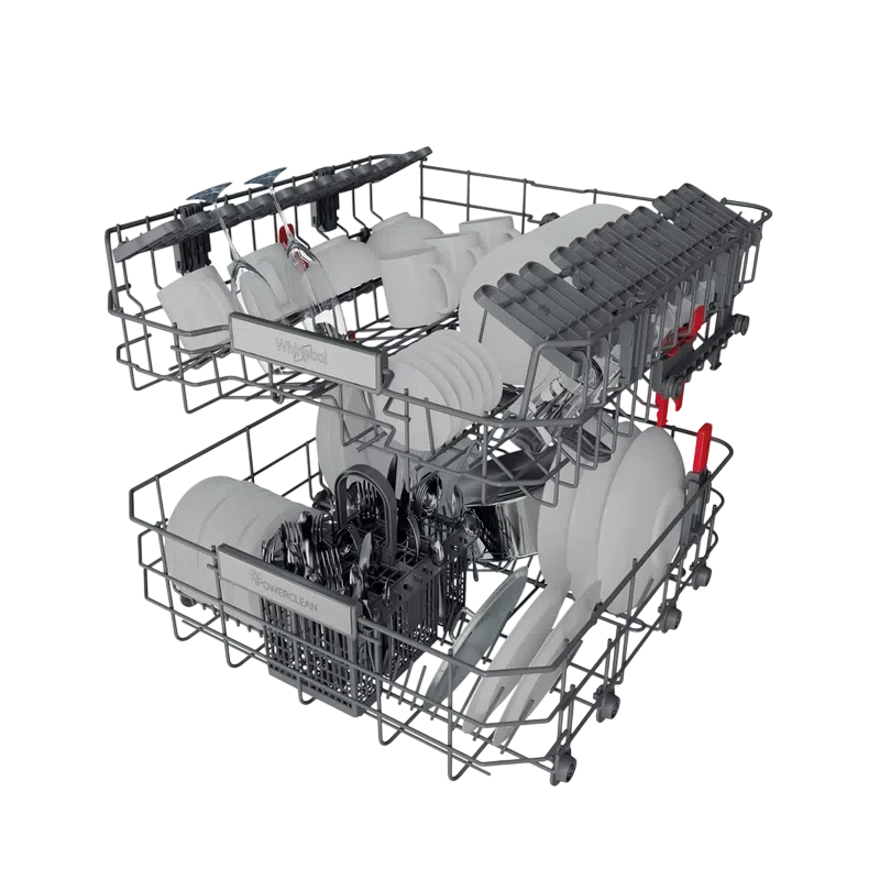 Посудомоечная машина Whirlpool WIO 3T133 PE 6.5, Черный 5