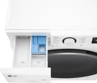 Стиральная машина с сушкой LG F2DR509S1W, Белый 6