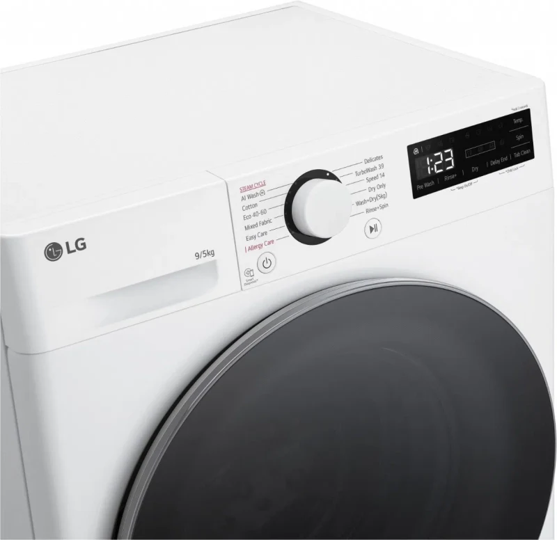 Стиральная машина с сушкой LG F2DR509S1W, Белый 5