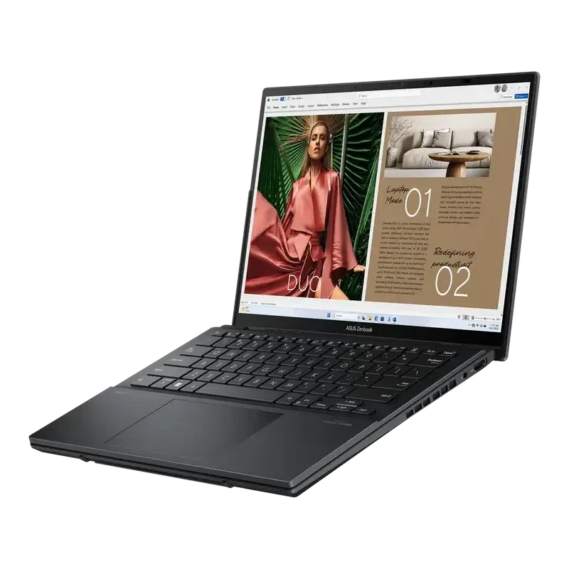 Laptop 14" Asus Zenbook UX8406CA, Inkwell Gray 5