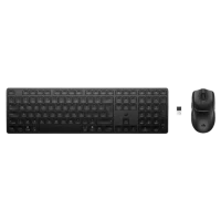 Клавиатура и мышь HP 490C, Черный