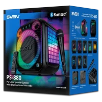 Портативная колонка SVEN PS-880, Чёрный 13
