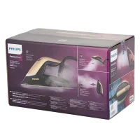 Fier de călcat cu generator de abur Philips PSG8140/80, Negru/Auriu 7