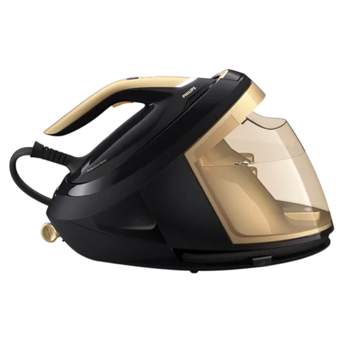Утюг с парогенератором Philips PSG8140/80, Черный/Золотистый