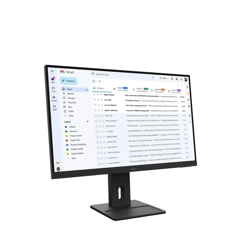 Монитор 27" Lenovo ThinkVision E27-40, Черный 3