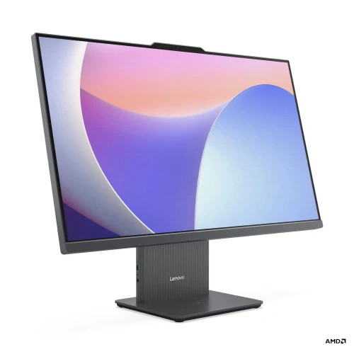 Computer All-in-One Lenovo IdeaCentre 27ARR9, Ryzen 5 7535HS, 16/512GB, 27", Luna Grey