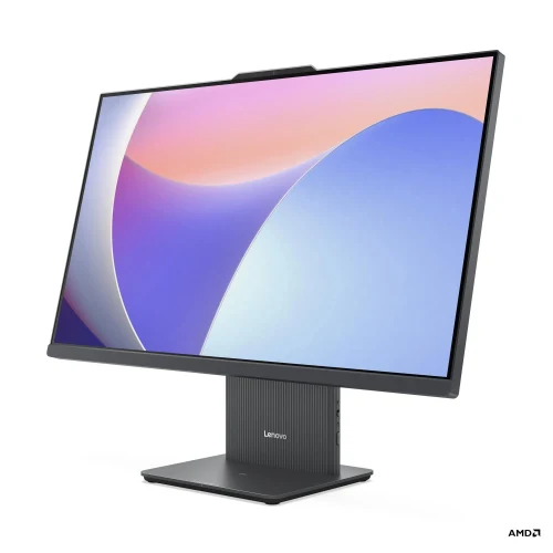 Computer All-in-One Lenovo IdeaCentre 27ARR9, Ryzen 5 7535HS, 16/512GB, 27", Luna Grey