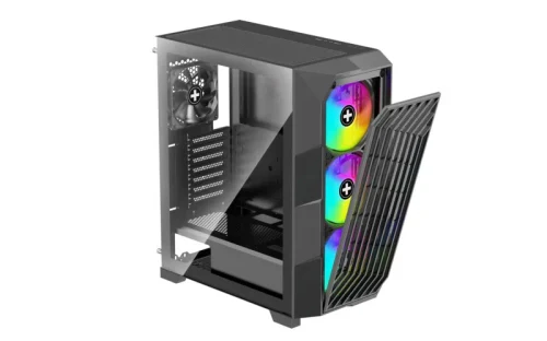 Carcasă PC XILENCE Breeze II XG181 Mid-Tower, Negru