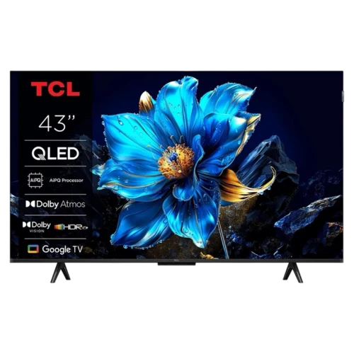 43" Телевизор TCL 43T69C, Черный