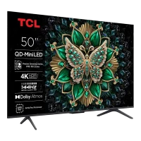 50" Телевизор TCL 50C61K, Черный 3