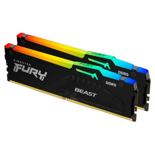 Оперативная память Kingston FURY Beast RGB, 16ГБ, Black