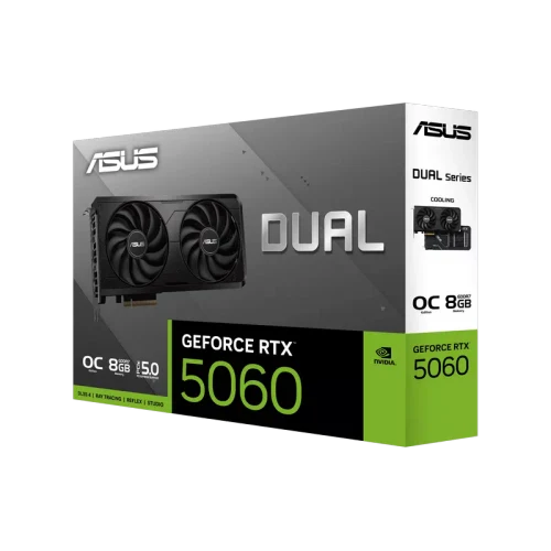 Видеокарта ASUS DUAL-RTX5060-O8G-EVO, Черный