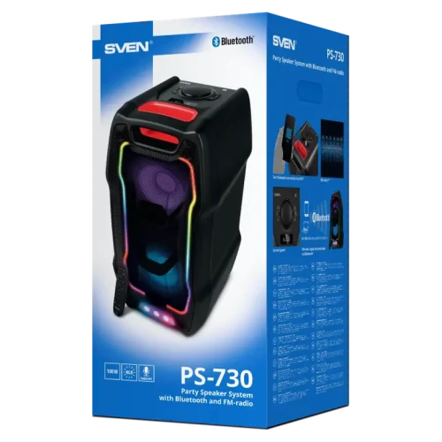 Boxă portabilă SVEN PS-730, Negru