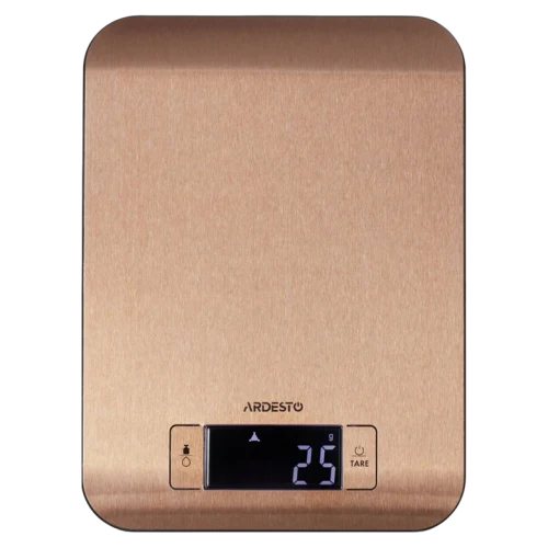 Cântar electronic de bucătărie Ardesto SCK-898R, Bronze