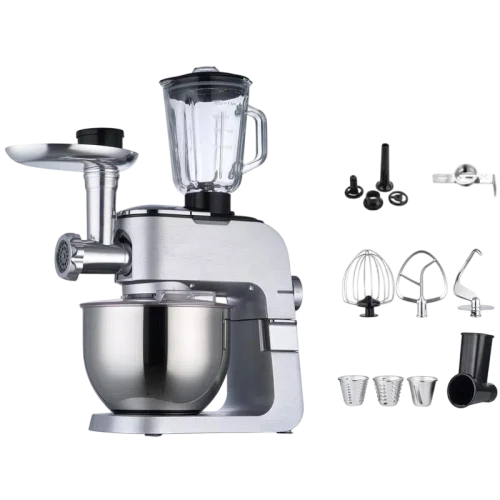 Кухонный комбайн Ardesto KMCH-K1500SS, Серебристый