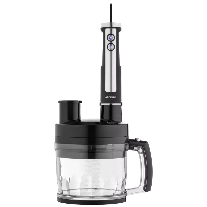 Погружной блендер Ardesto HBSG-1000WHCHSL, Black / Silver 8