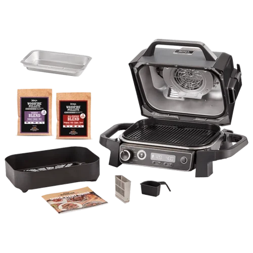 Электрический Гриль Ninja Woodfire OG701EU, Серый