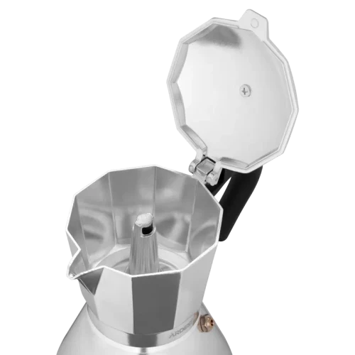 Cafetieră gheizer Ardesto AR0806AI Gemini Piemonte, Oțel inoxidabil
