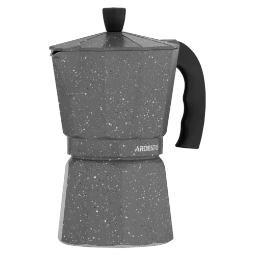 Cafetieră gheizer Ardesto AR0809AGS Gemini Molise, Gri