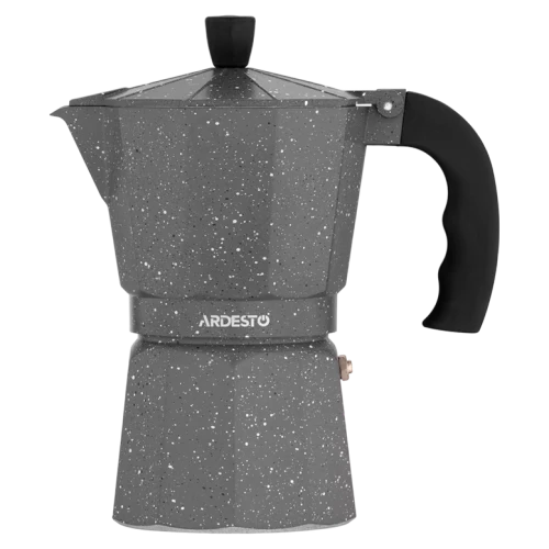 Cafetieră gheizer Ardesto AR0809AGS Gemini Molise, Gri