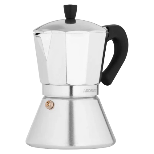 Cafetieră gheizer Ardesto AR0809AI Gemini Piemonte, Oțel inoxidabil