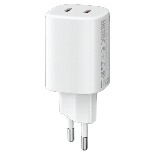 Зарядное устройство Xiaomi 45W Nano Turbo Charging Power Adapter (2-Port), White