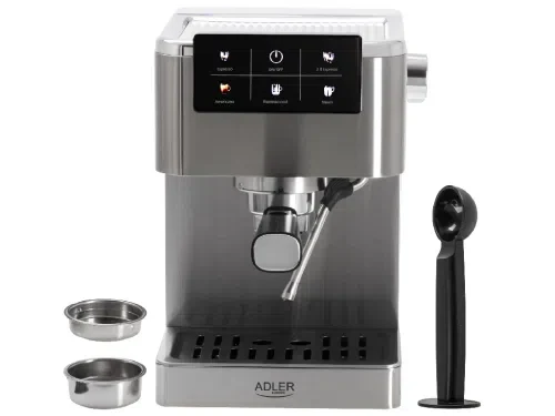Aparat de cafea Adler AD 4390, Silver 2